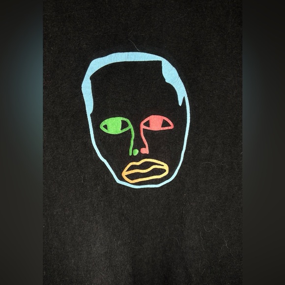EARL SWEATSHIRT Men’s Black Long Sleeve Multicolor Graphic Tee - Picture 7 of 11